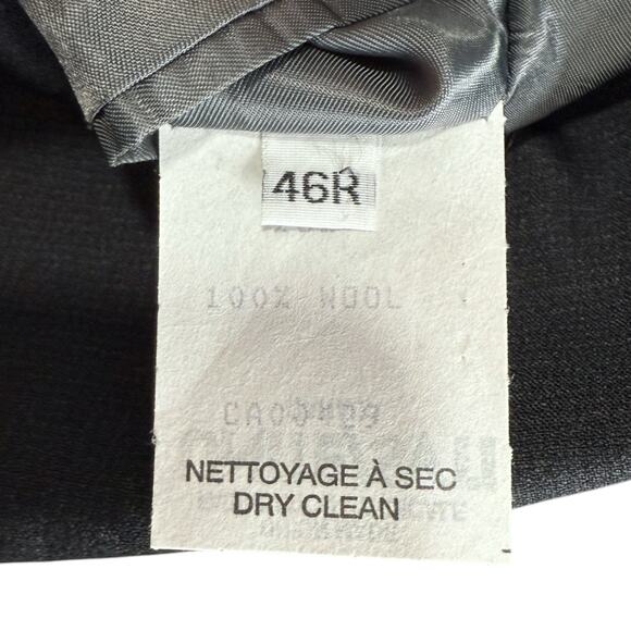 Peter Millar Size 46R Wool Sports Coat Blazer Jacket Gray‎ Classic Professional - Picture 8 of 11